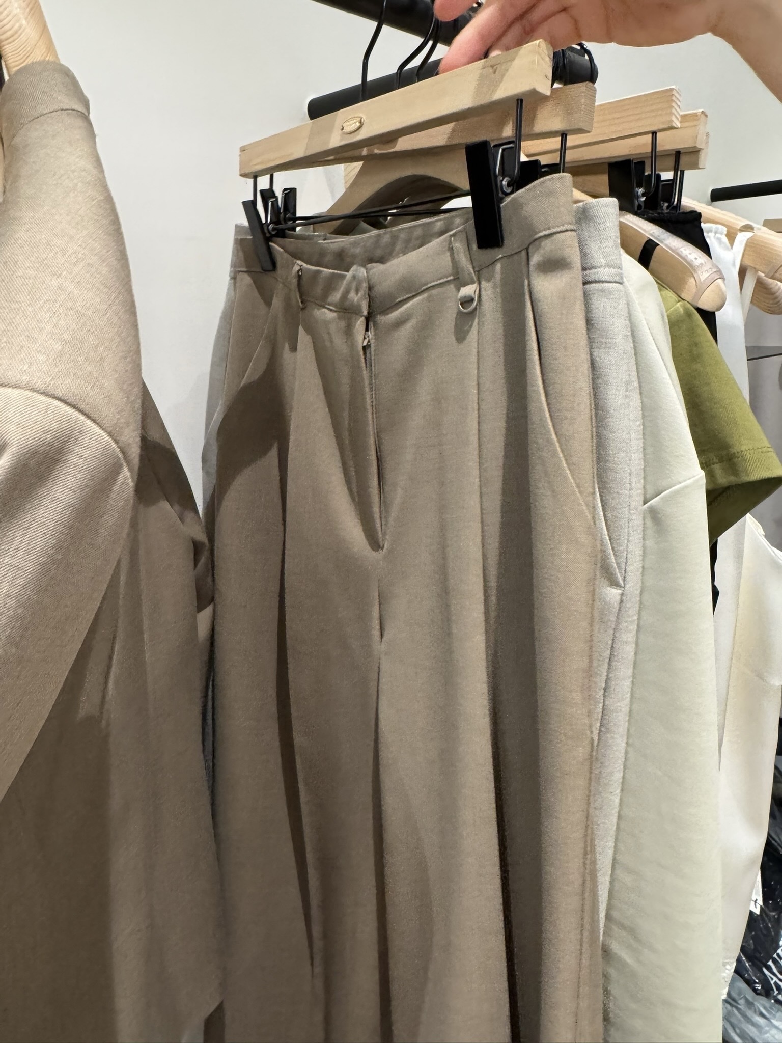 U16 挺版西裝長褲S/M(棕/黑)