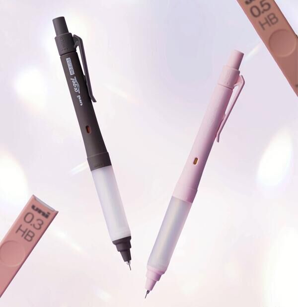 雙模式旋轉自動鉛筆KURUTOGA α-gel HD II 0.5mm｜日本uni