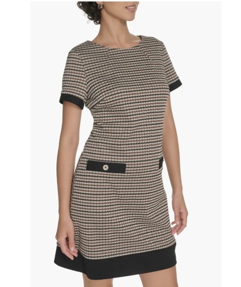 【現貨】Tommy Hilfiger Houndstooth H032559 女裝連身裙