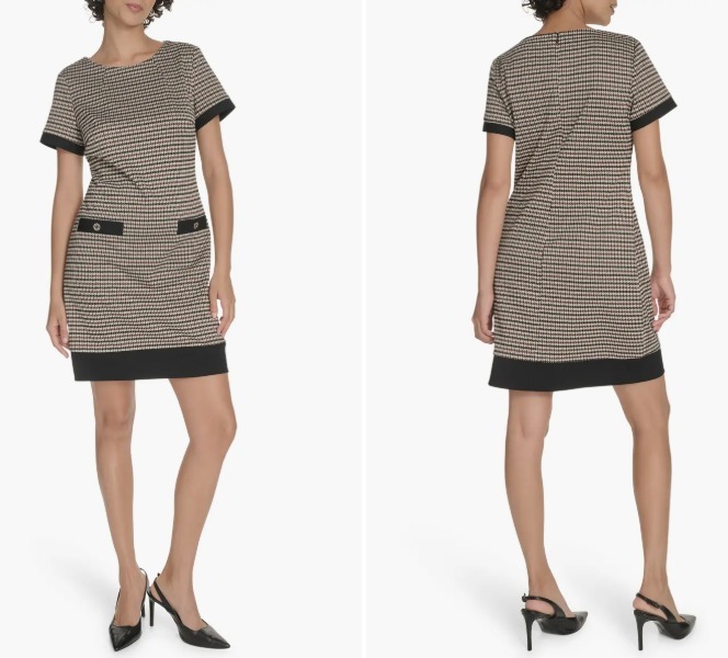 【現貨】Tommy Hilfiger Houndstooth H032559 女裝連身裙