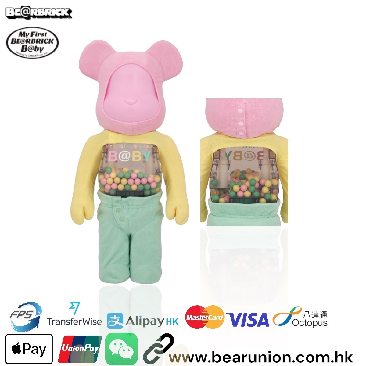 🎏預訂🎏Bearbrick 1000% B@BY ROMPERS
