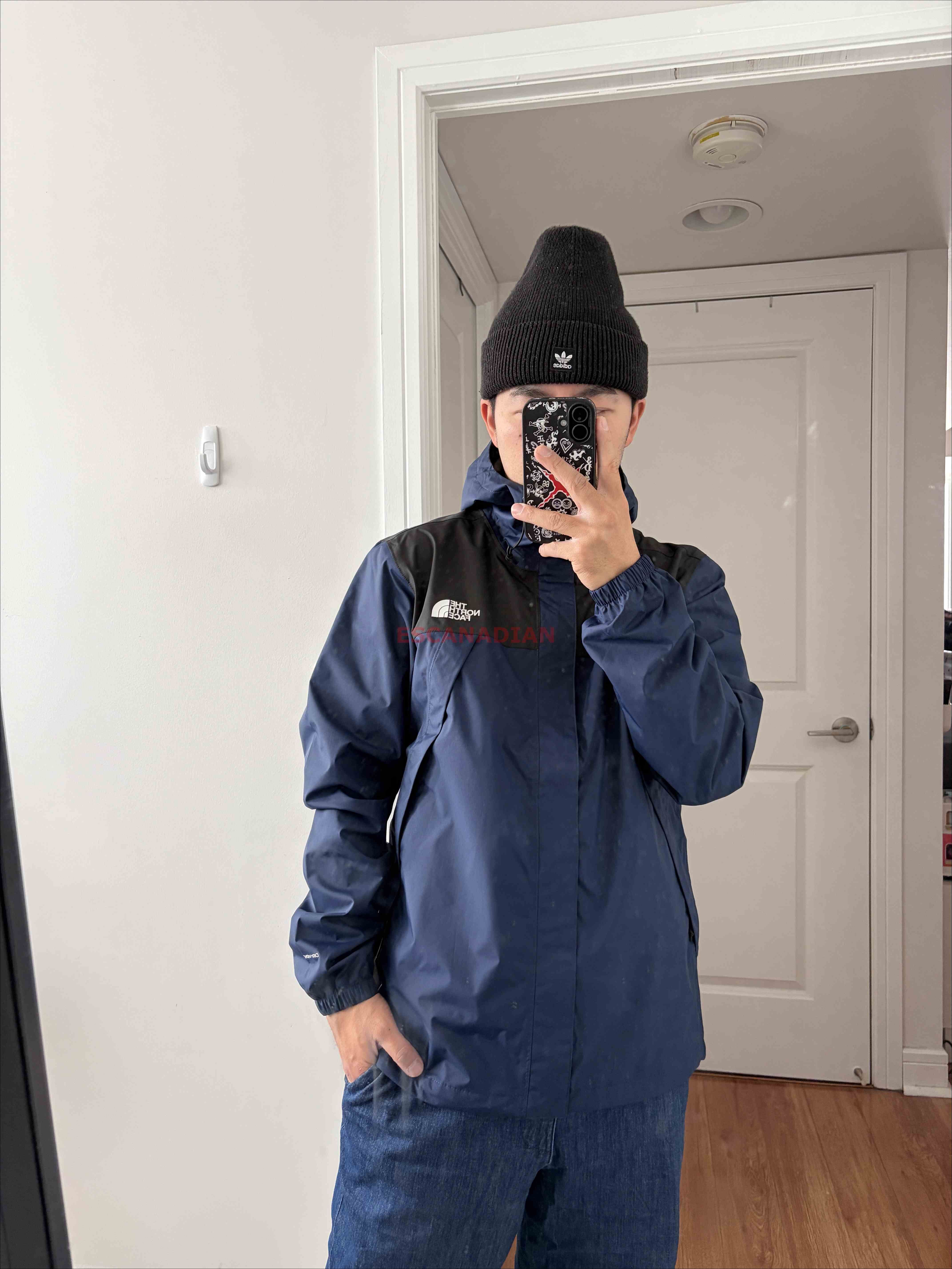 THE NORTH FACE 男大人 ANTORA 防水 防風  硬挺 內網眼 連帽 風衣外套