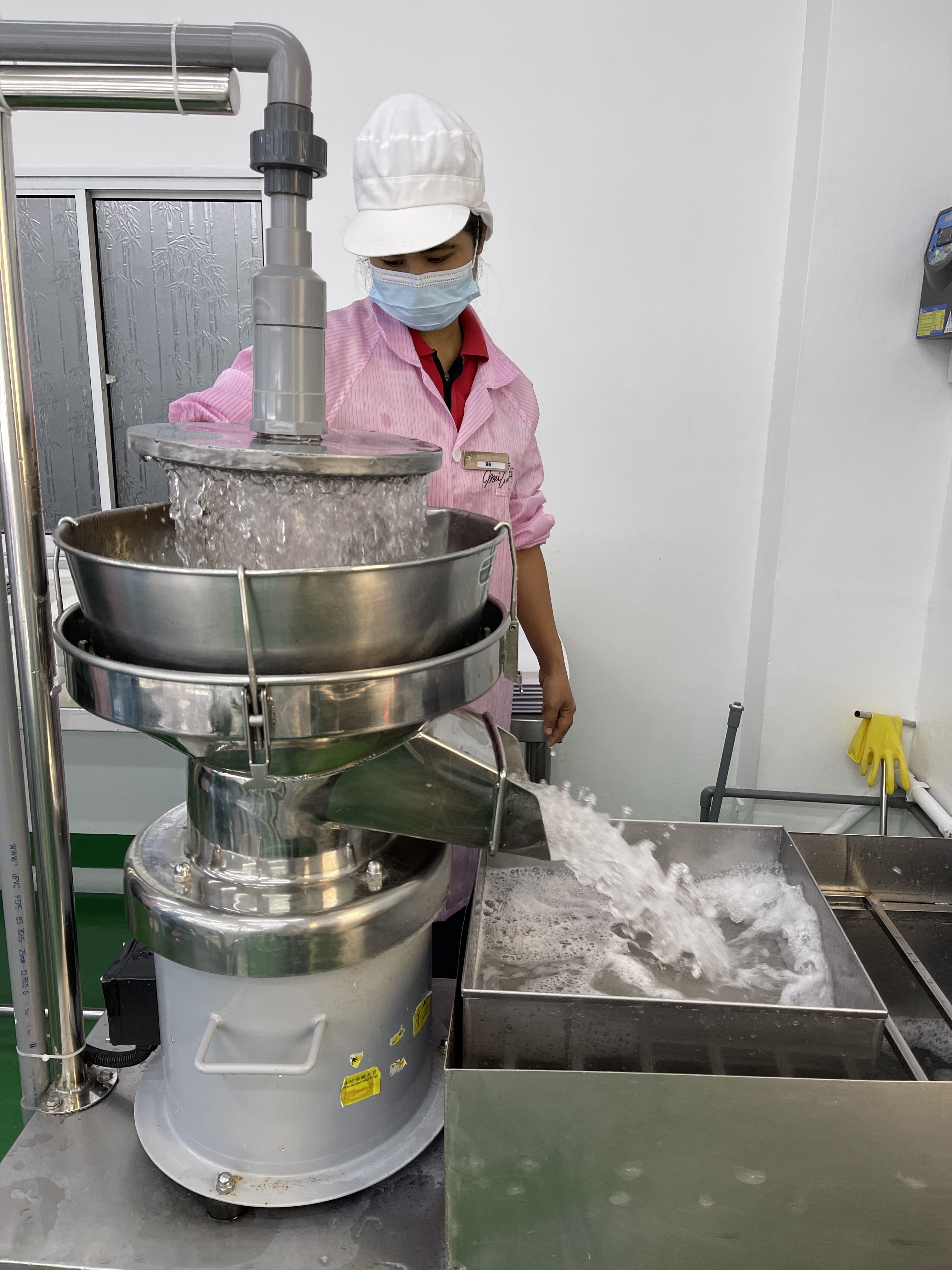 ASPI 美燕窩的燕窩清潔工藝 - 臭氧奈米清洗技術去除燕盞雜質