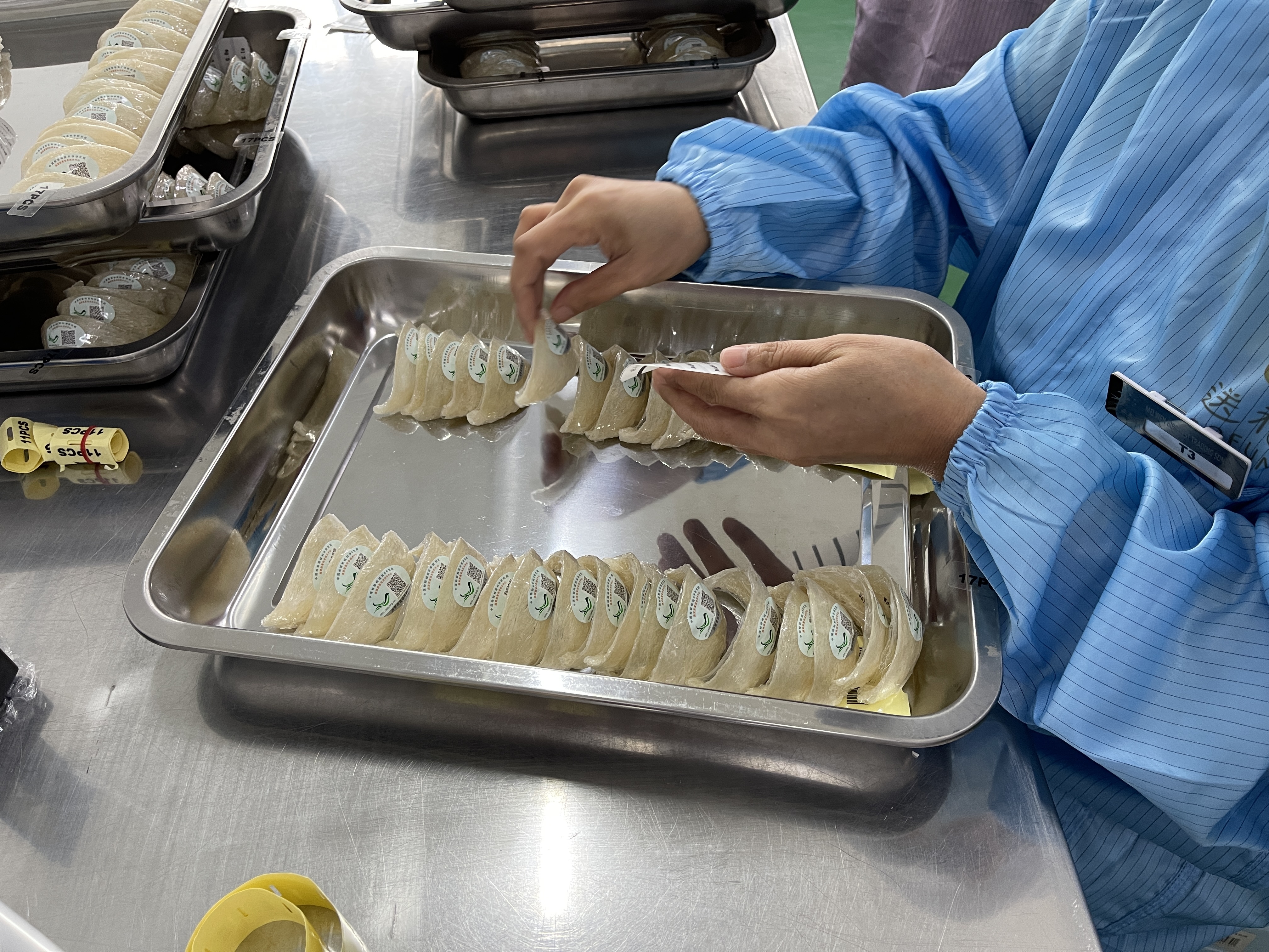 ASPI 美燕窩的品質控管 - 嚴格透光度與雜質檢驗包裝流程