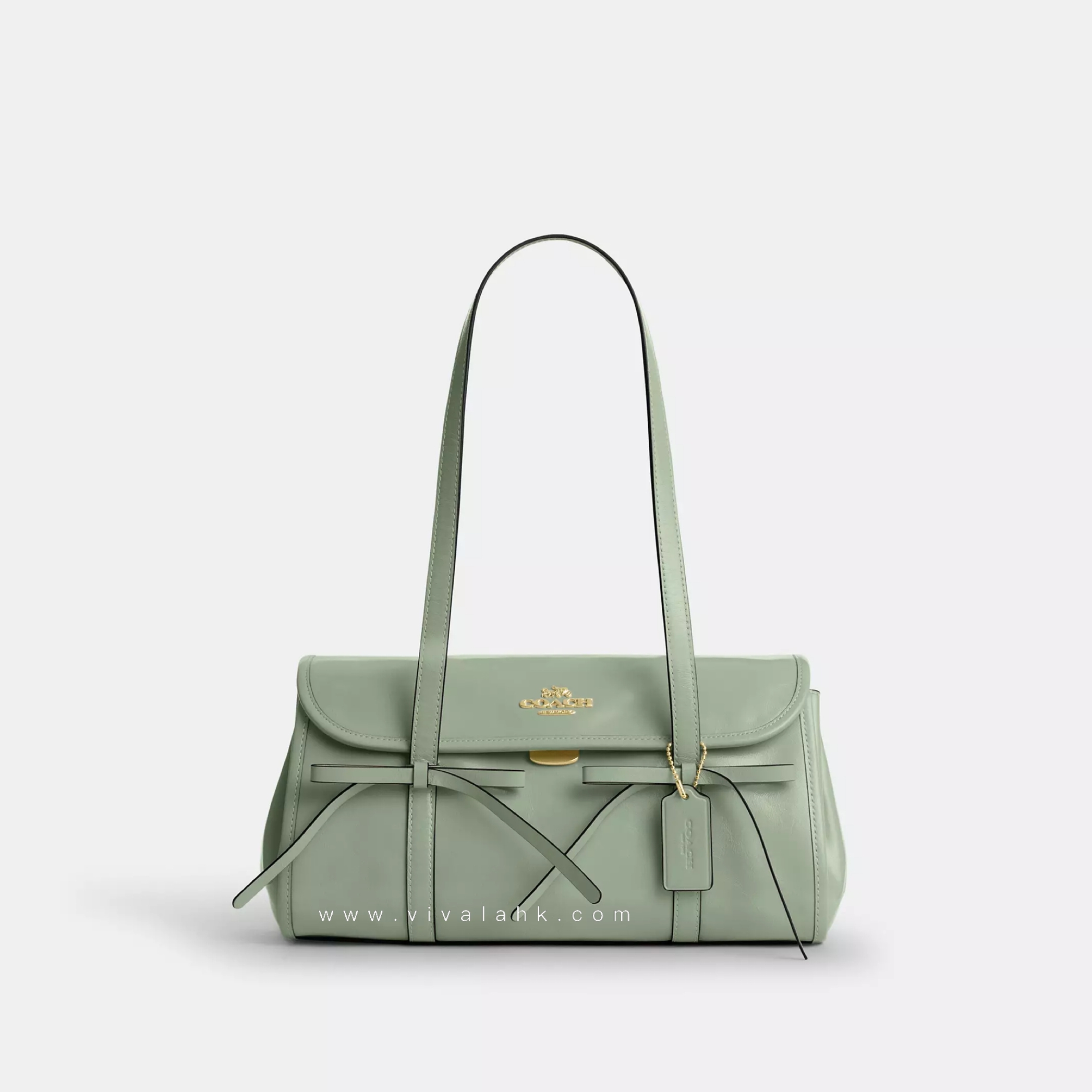 Coach - Bridget 長柄腋下袋 (蝴蝶結) (油蠟牛皮) (CDY94)