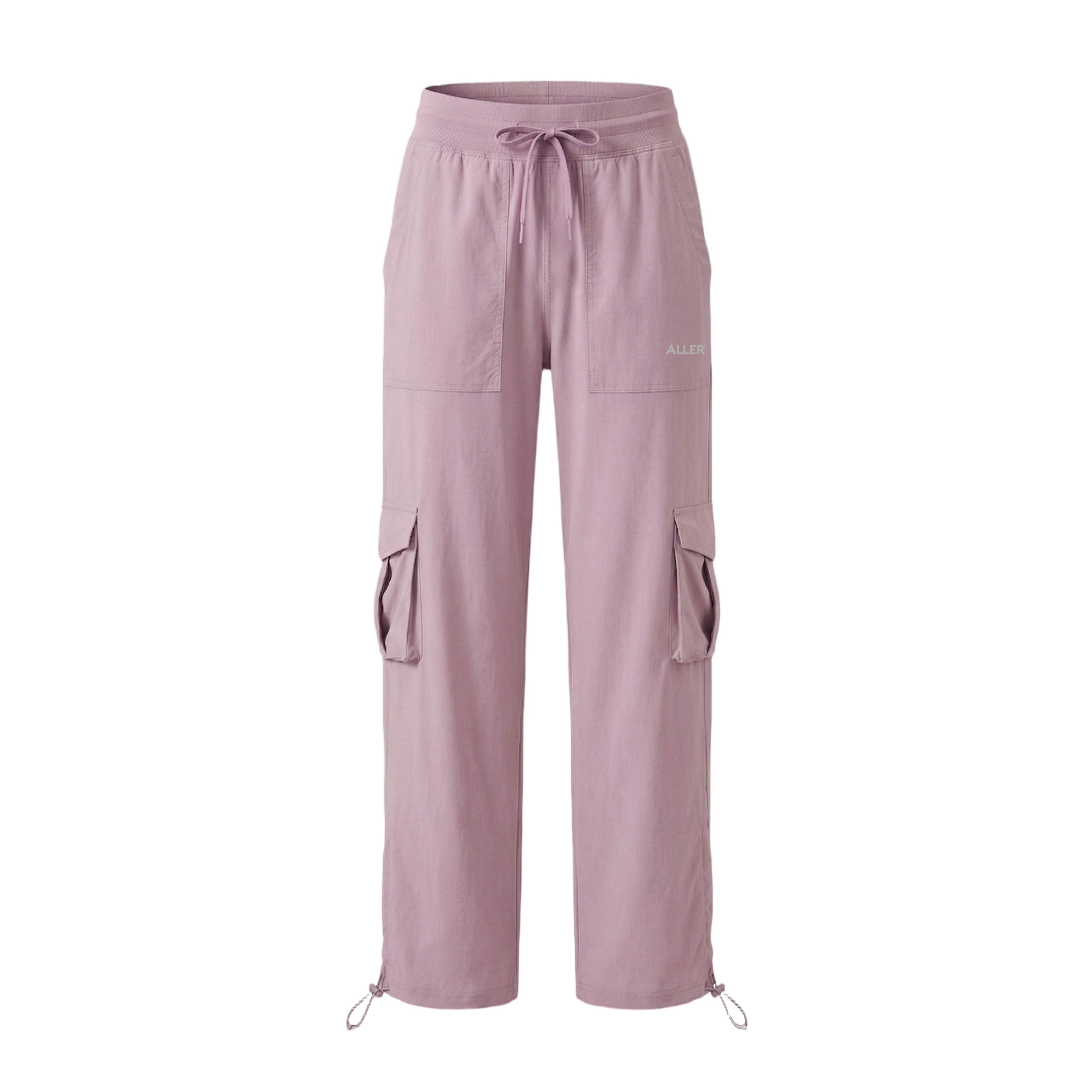 ALLER 側口袋休閒闊腿褲 女款 (4色) 21AL5001