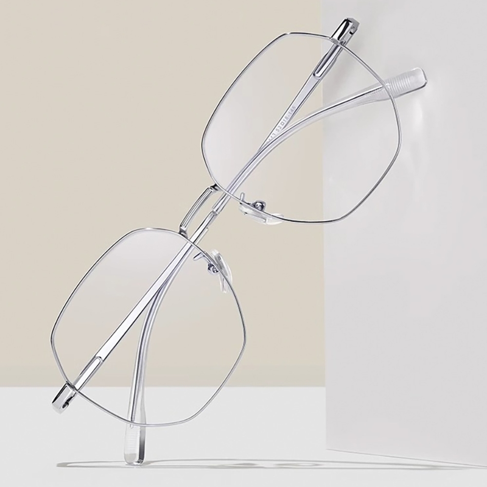 眼鏡 多邊框眼鏡 純鈦眼鏡 眼鏡框 眼鏡架 女生眼鏡 素顏眼鏡 眼鏡男 方框眼鏡 大框眼鏡 文青眼鏡 玫瑰金眼鏡 305