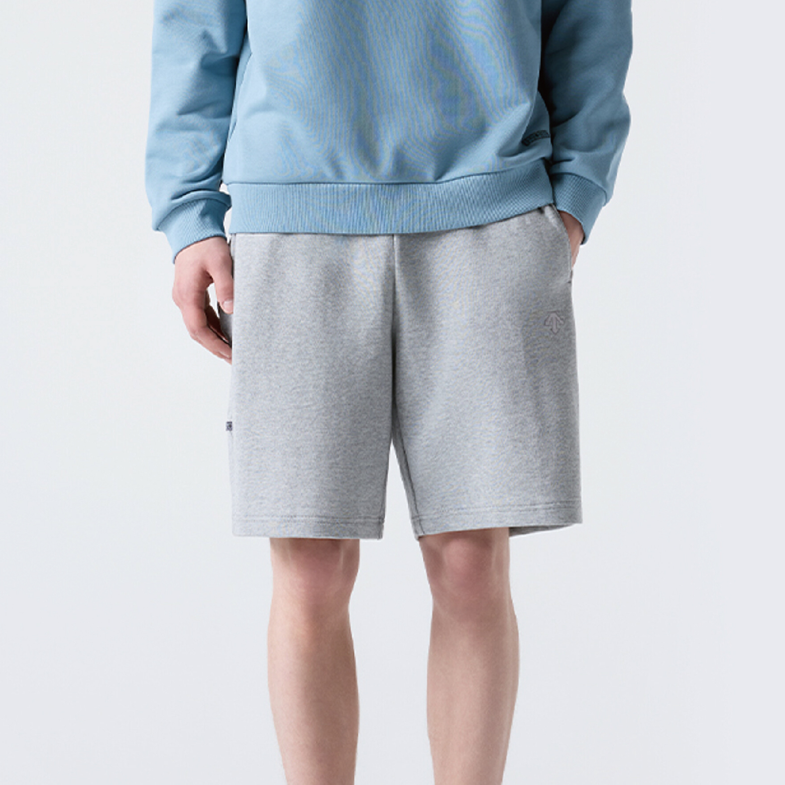 【 DESCENTE｜ESSENTIAL KNIT HALF PANTS 日常針織棉褲 - 2色 】