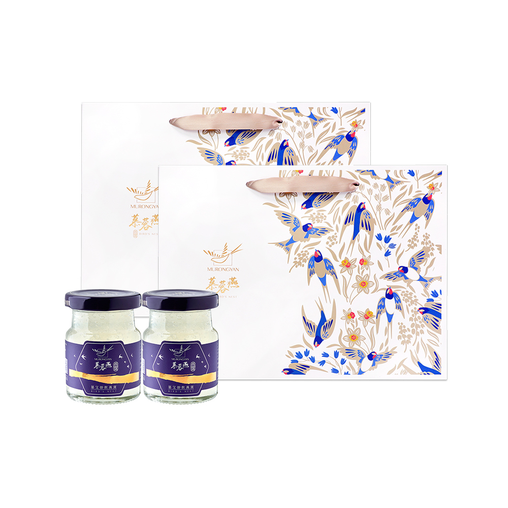 【慕蓉燕】慕艾．即飲燕窩禮盒x2盒(共12入) (結帳再享9折優惠)
