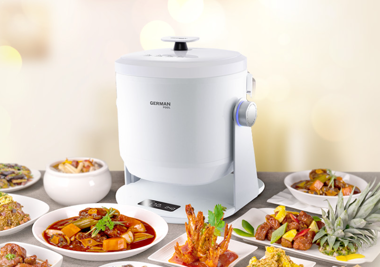 德國寶智能IH爆炒皇 ISF-623 四大模式：翻炒香煎燉煮燜燒