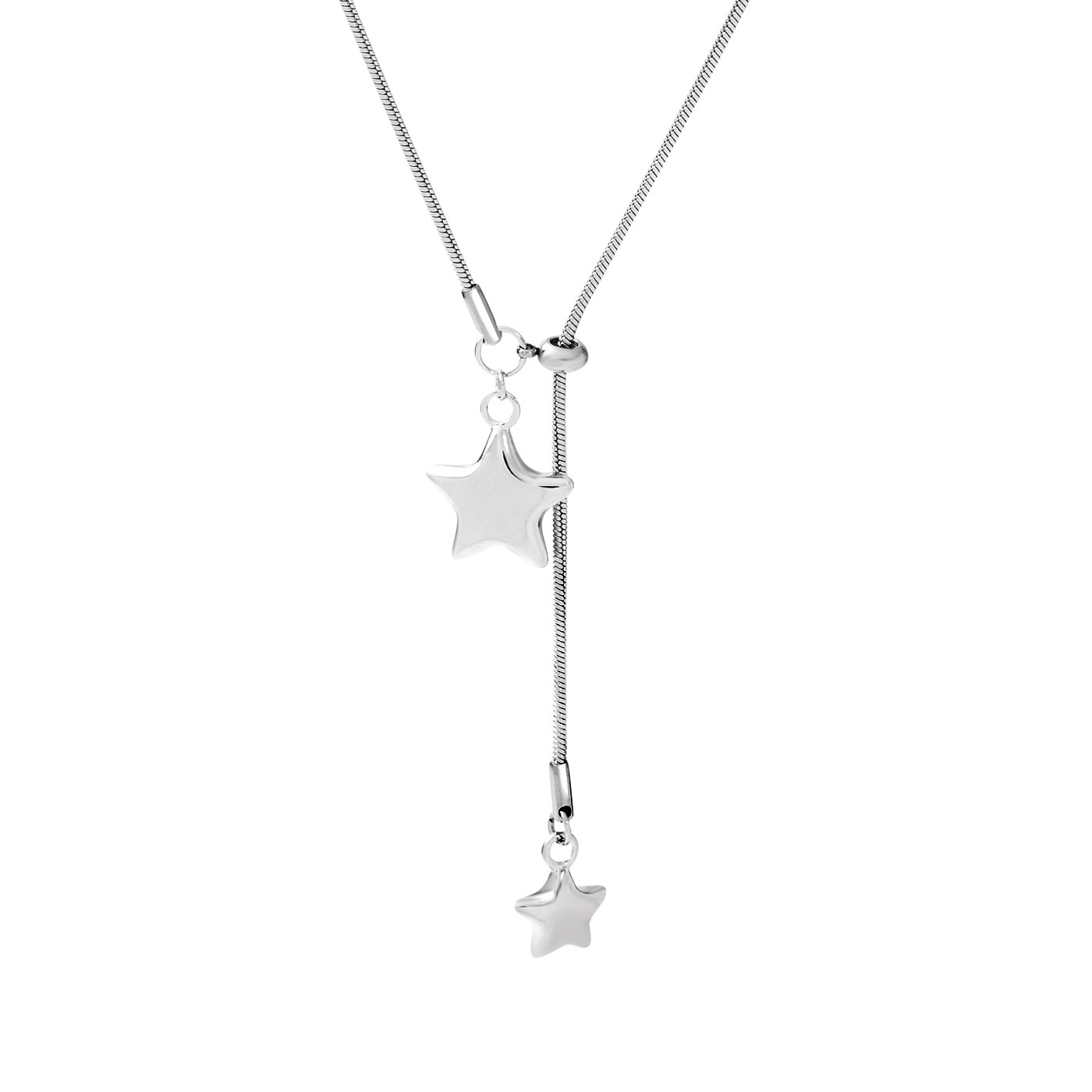鋼飾,星星,調節長項鍊,平價飾品