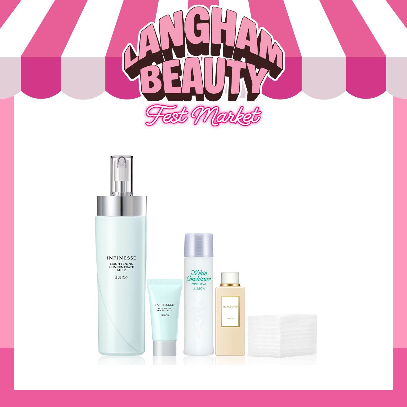 ALBION 3D膠原瑩白緊緻滲透乳皇牌套裝