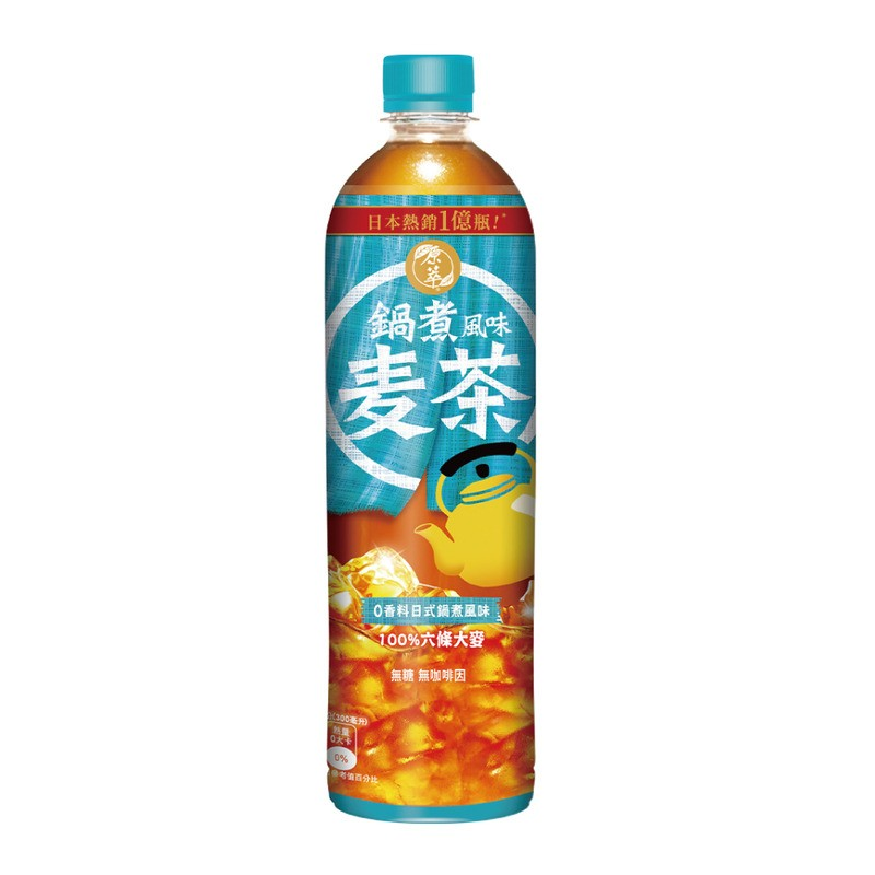 【原萃】鍋煮風味無糖麥茶600ml