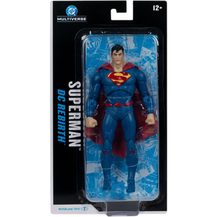 麥法蘭 DC 7吋 超人(REBIRTH)(BLISTER CARD)