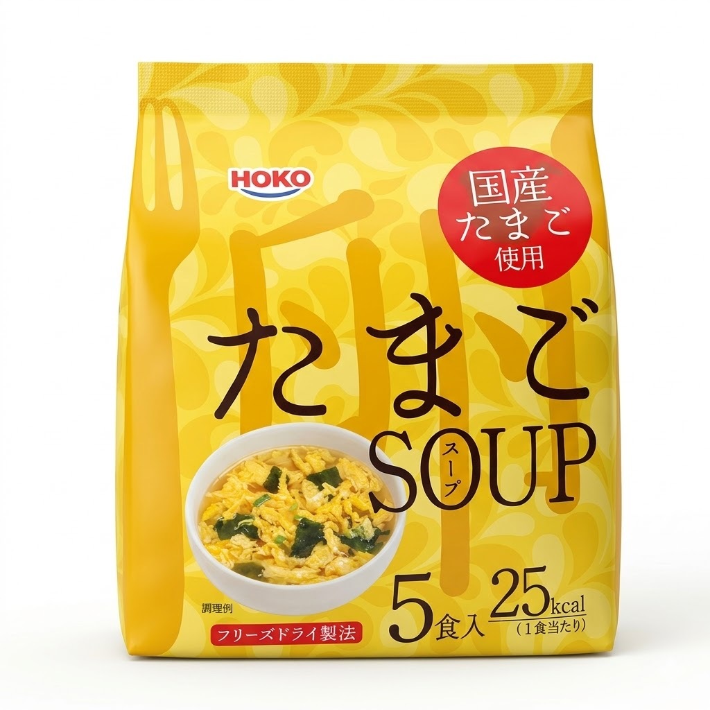 日本 Hoko 寶幸 速食蛋花湯 5入 32g