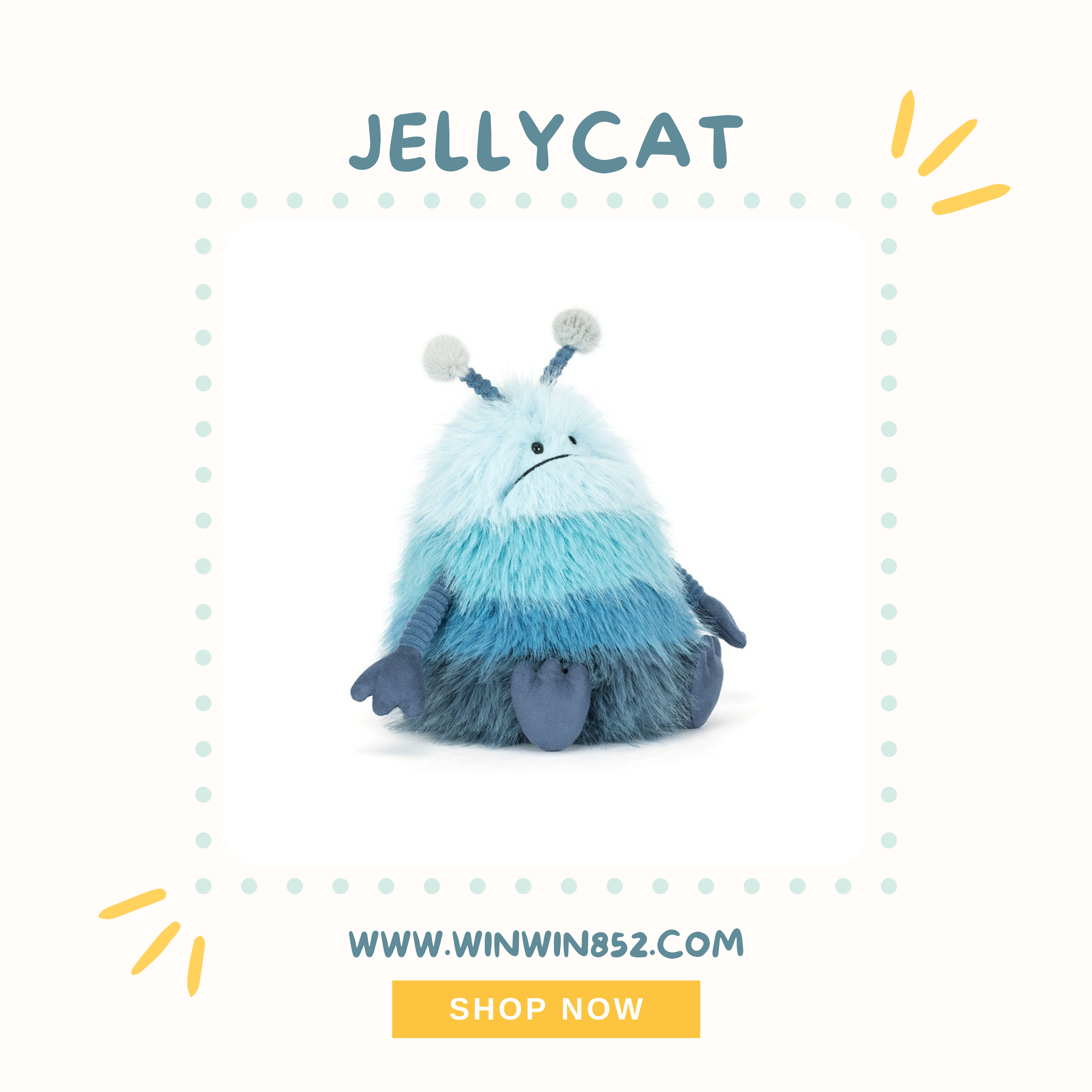 Jellycat Zumblebi Alien