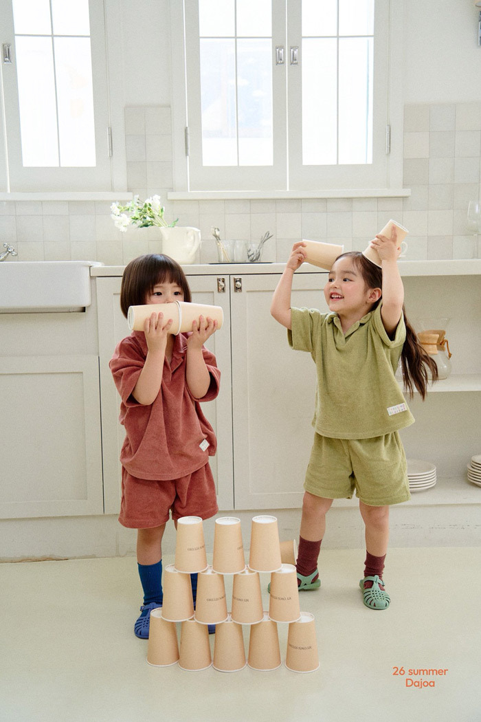 正韓夏DAJOA 有領小標套裝