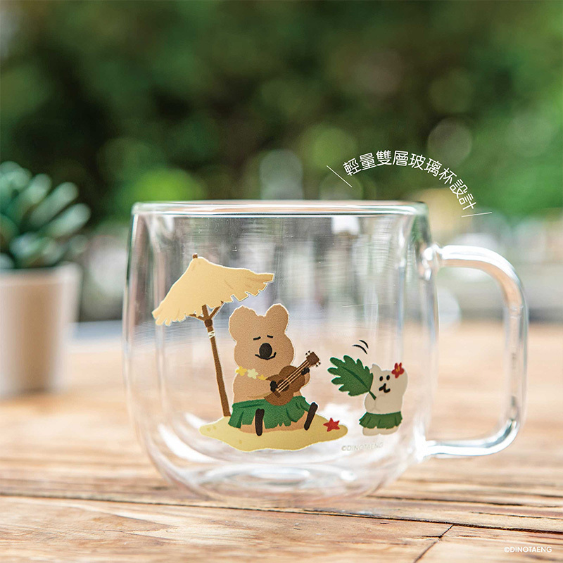 【Dinotaeng】雙層玻璃杯