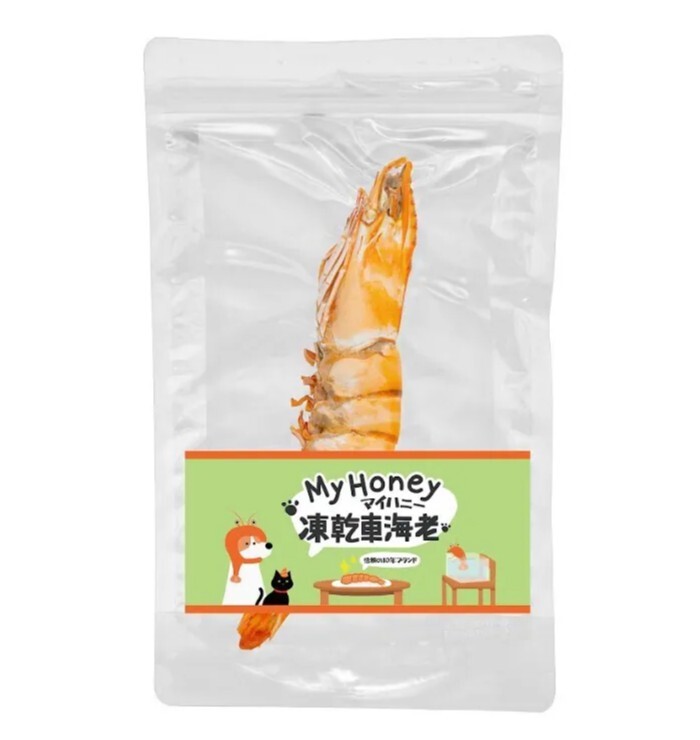 MyHoney 凍乾黑虎蝦 (有殼)