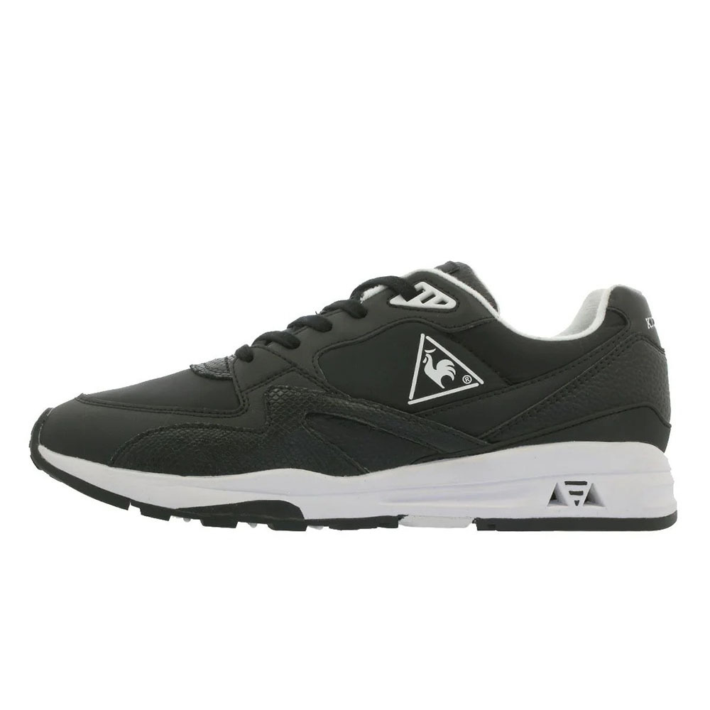【le coq sportif × KICKS LAB.】LCS R 800 KL聯名跑鞋｜黑白設計．蛇紋拼接｜日本限定