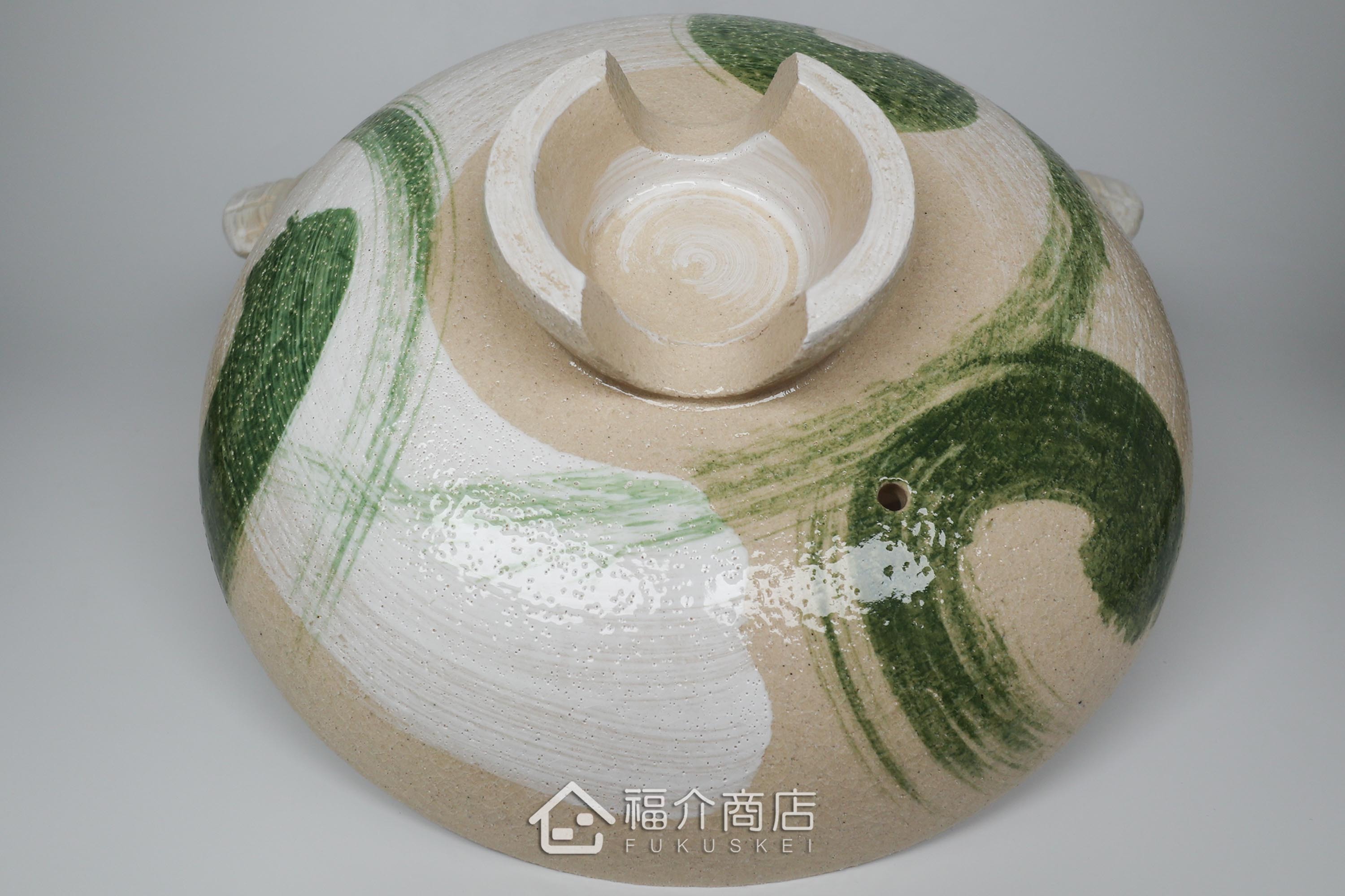 大容量煮火鍋的日本陶鍋