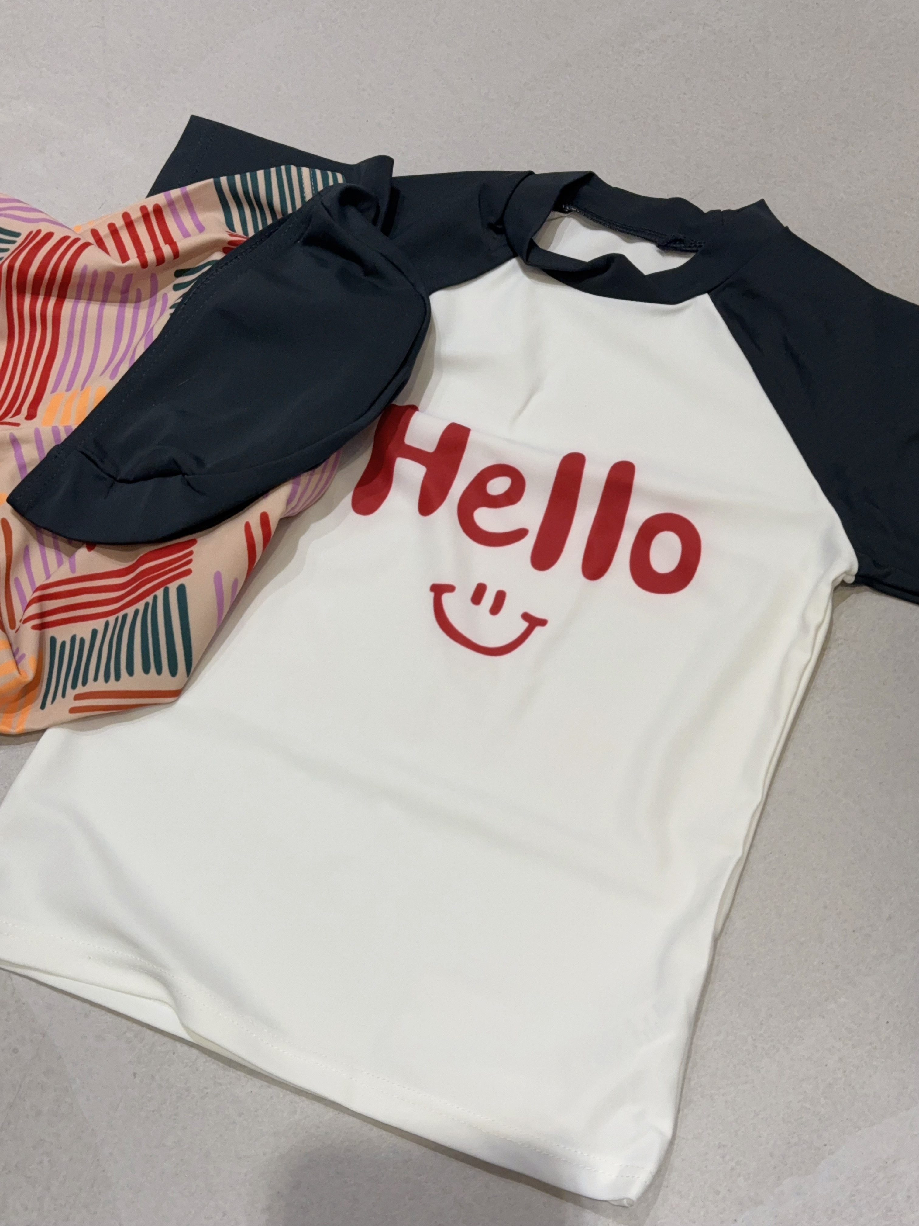 82420HELLO藍泳裝E63