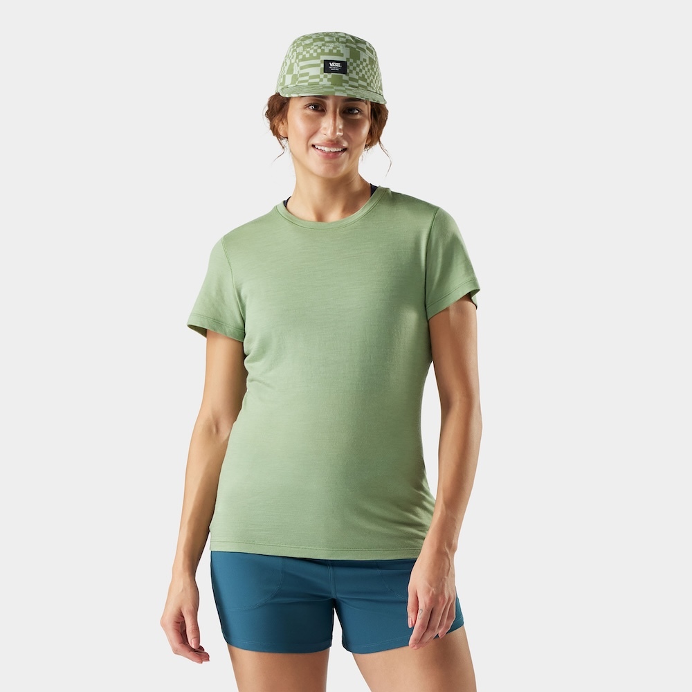 Smartwool Women's Merino Short Sleeve Tee 女款 All-season 美麗諾羊毛短袖 SW016916 (3色) [HappyOutdoor]