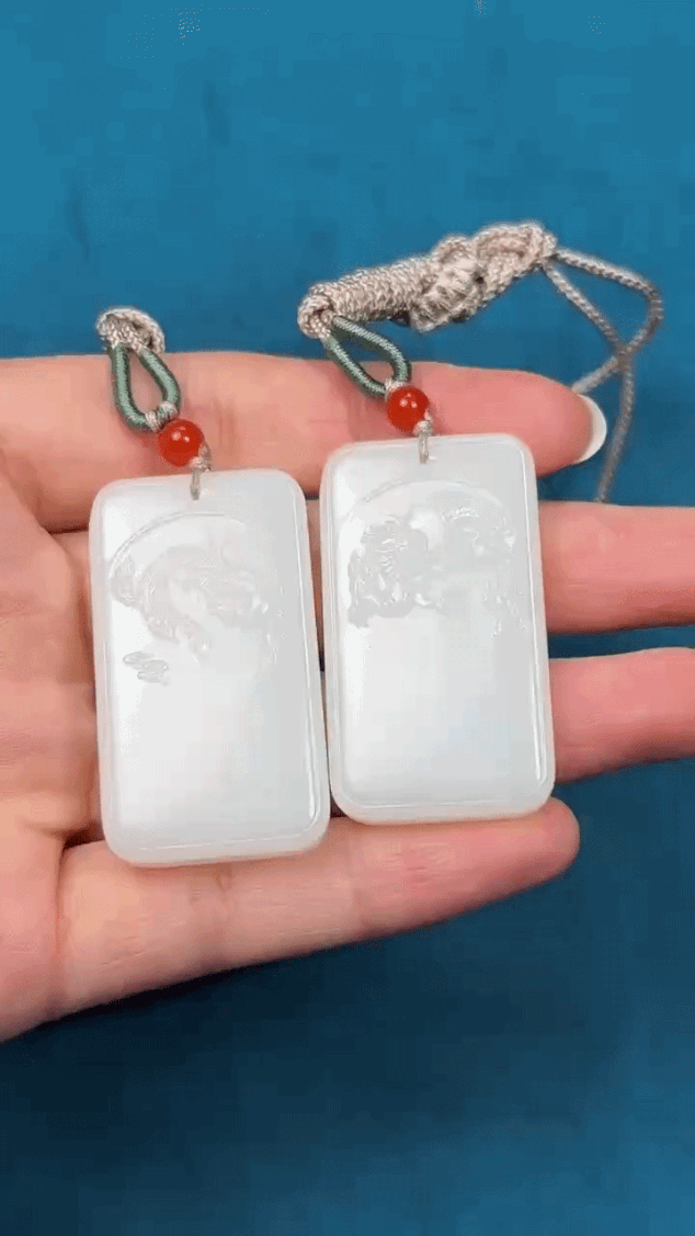 320234 和田玉龍鳳佩