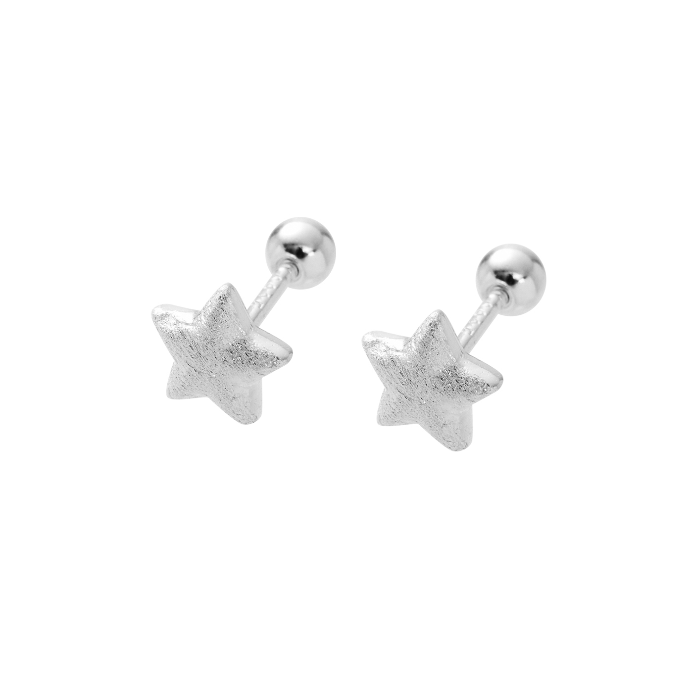 純銀,星星,鎖珠,耳環,平價飾品