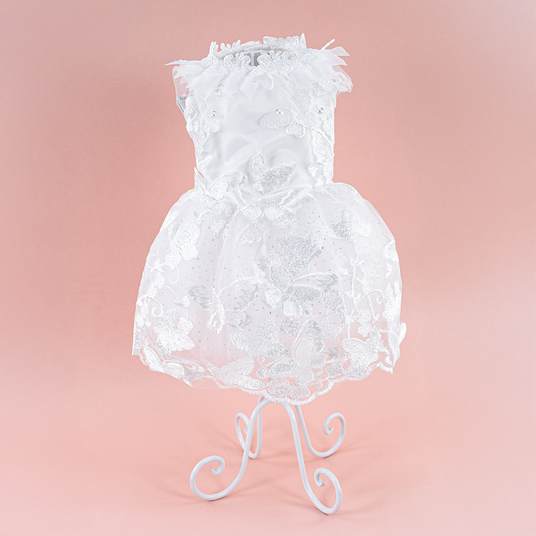 Butterfly Lace Wedding Dress