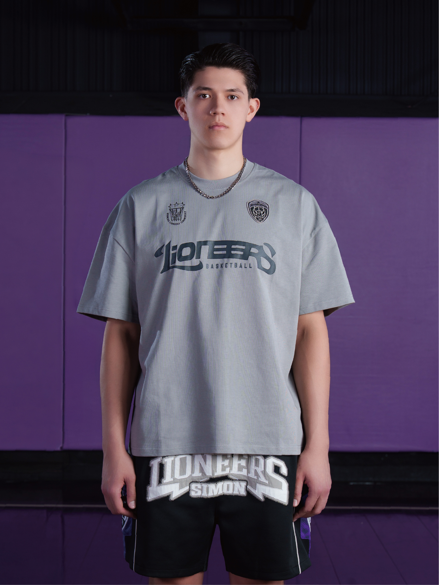 新竹攻城獅 X SIMON LN-2507 LION MODE 經典 圓領 上衣