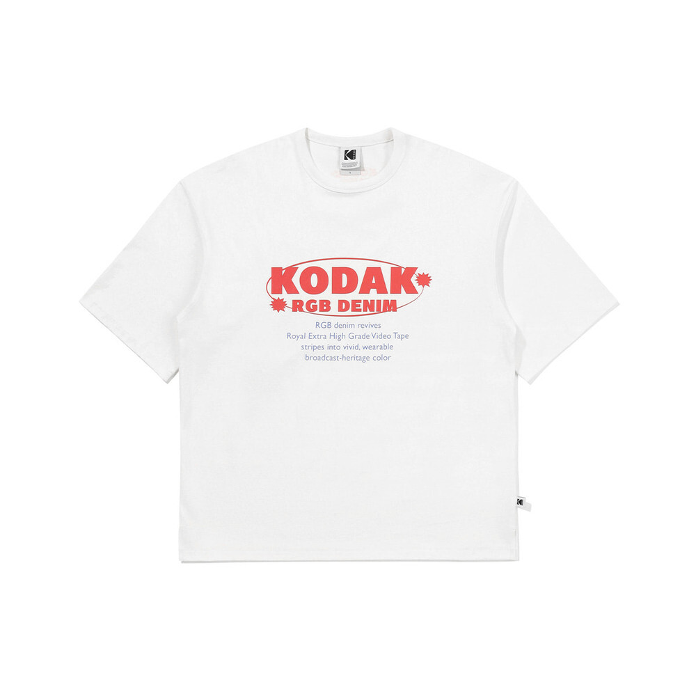 XE001 KODAK RGB Cotton Short Sleeve T-shirt