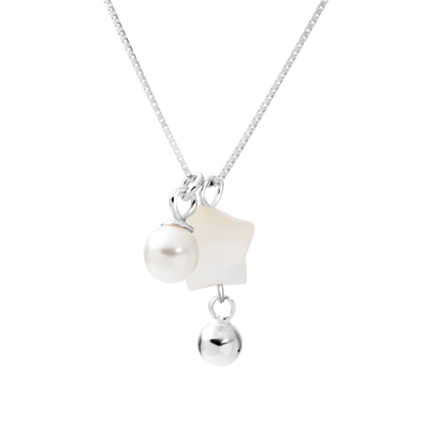 純銀,星星,貝殼,項鍊,平價飾品