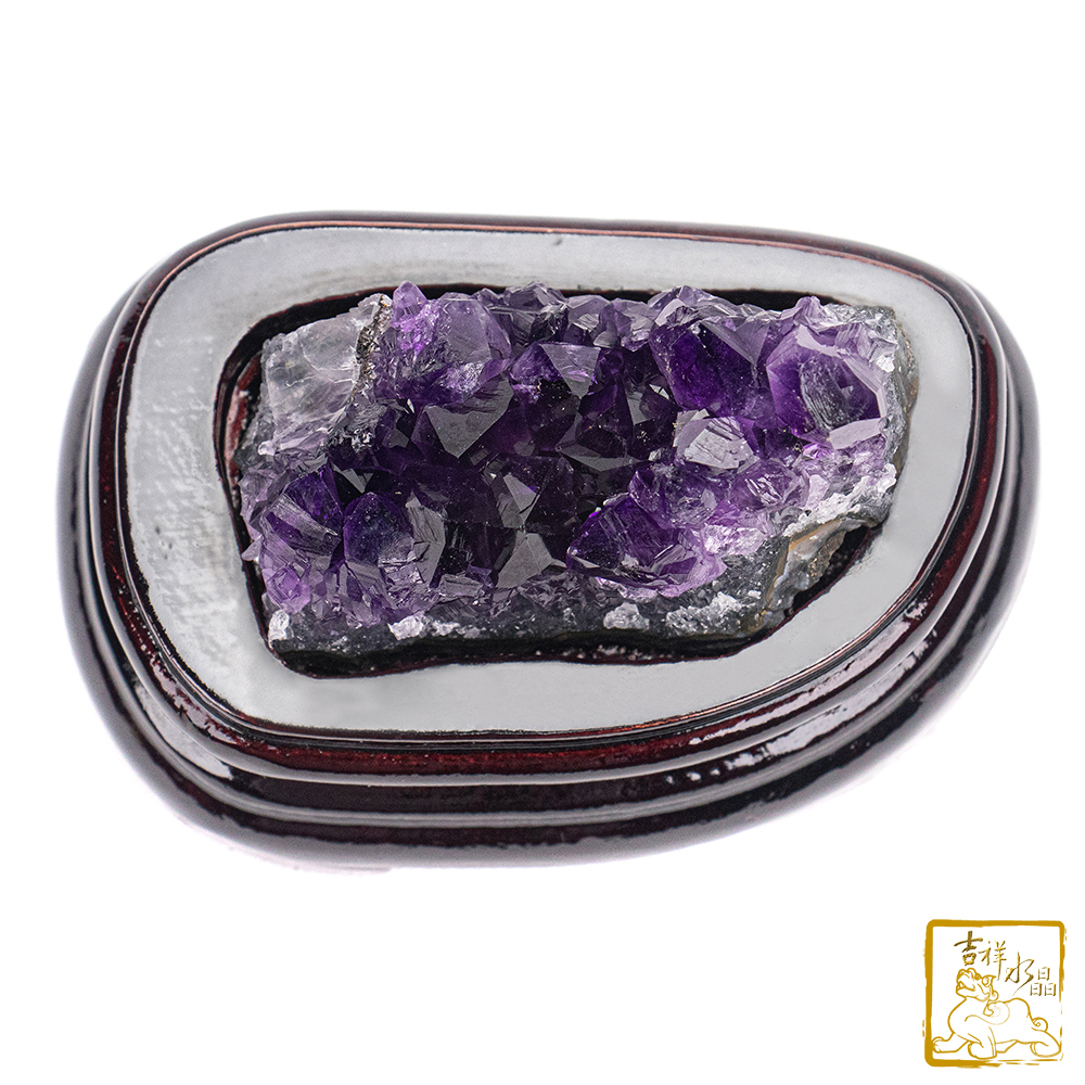 烏拉圭紫水晶簇 276g 安神靜心