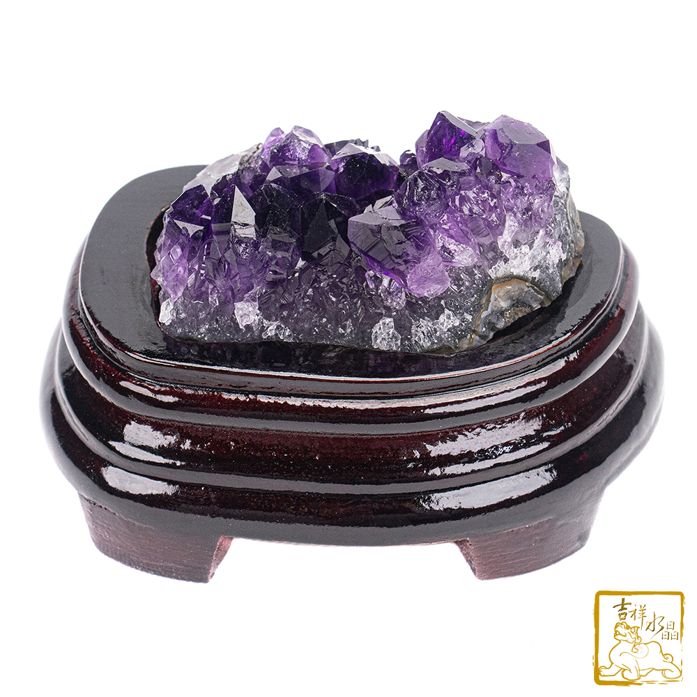 烏拉圭紫水晶簇 276g 安神靜心