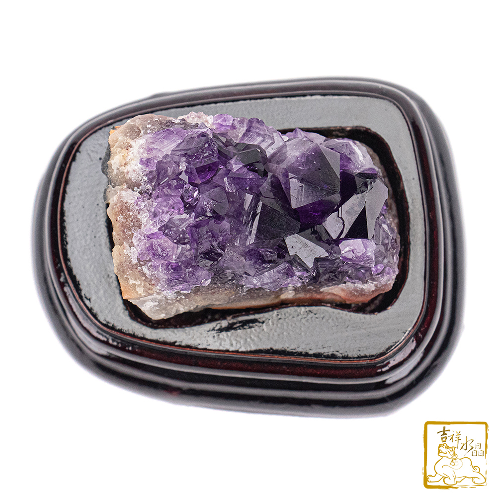 烏拉圭紫水晶簇 233g 開智慧