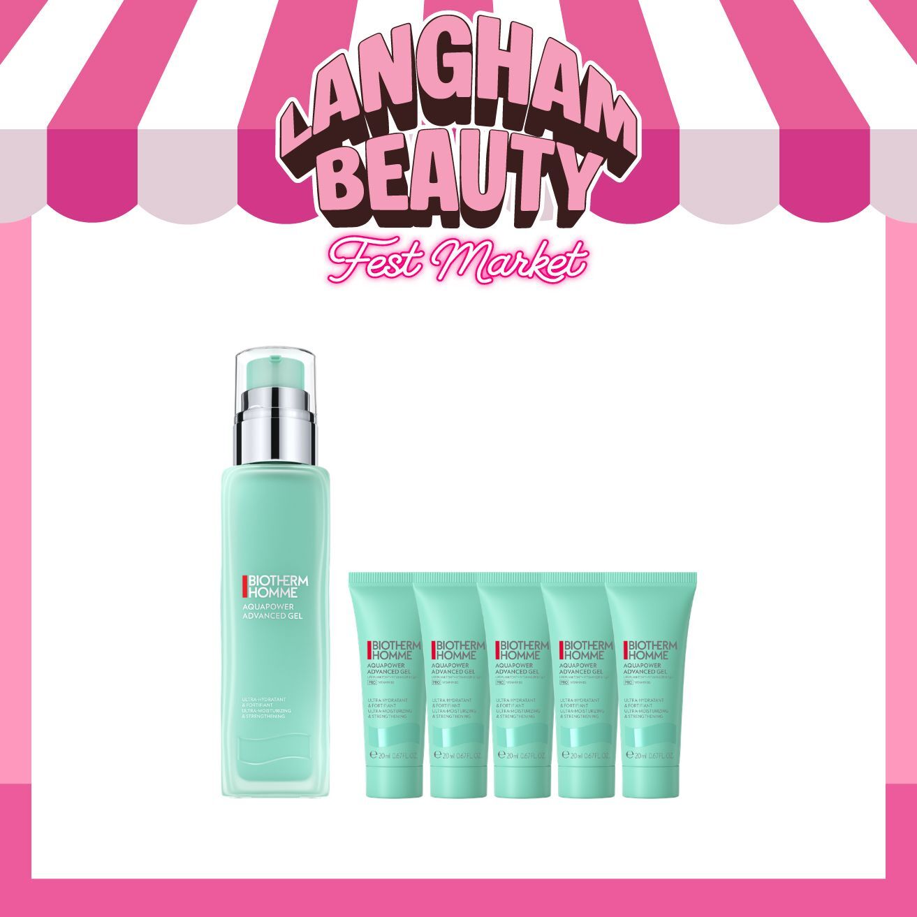 BIOTHERM 男士温泉強效保濕啫喱