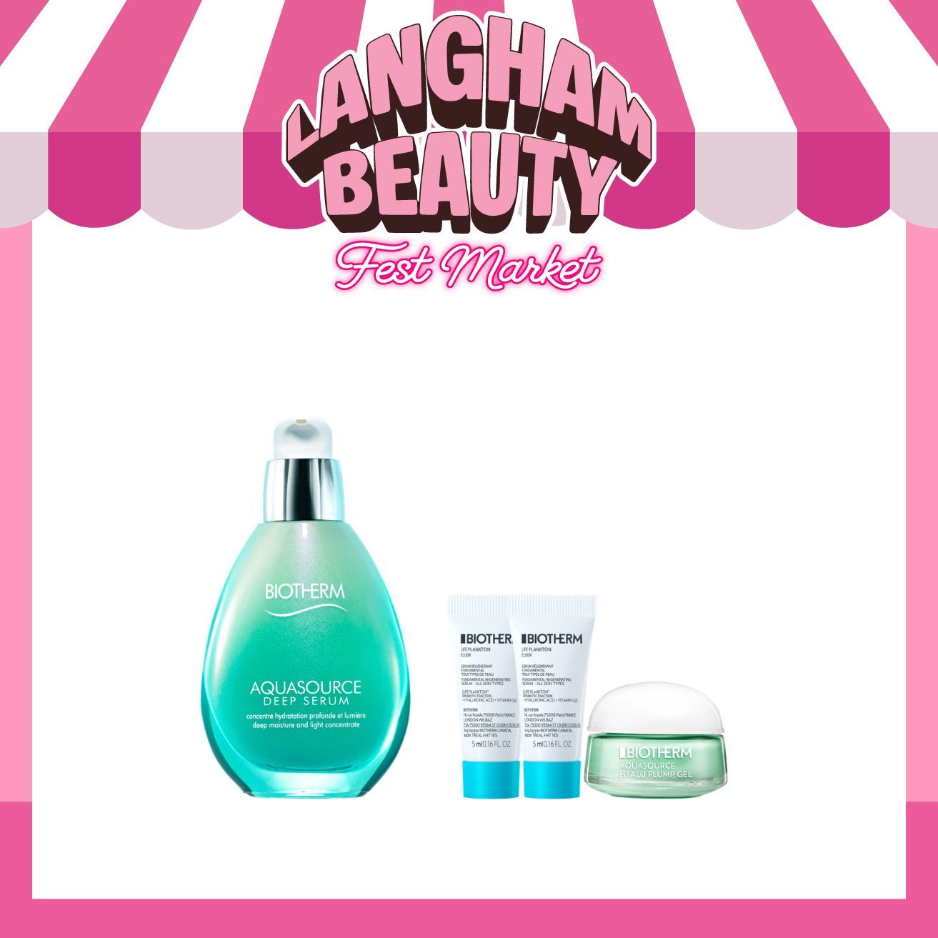 BIOTHERM 温泉深層保濕導入精華套裝