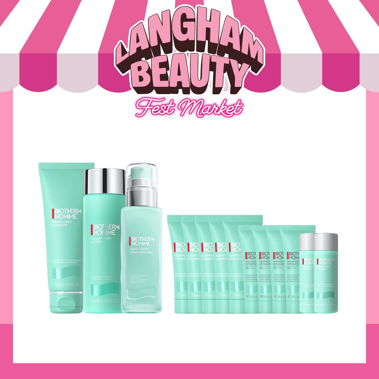 BIOTHERM 男士温泉強效保濕全效套裝