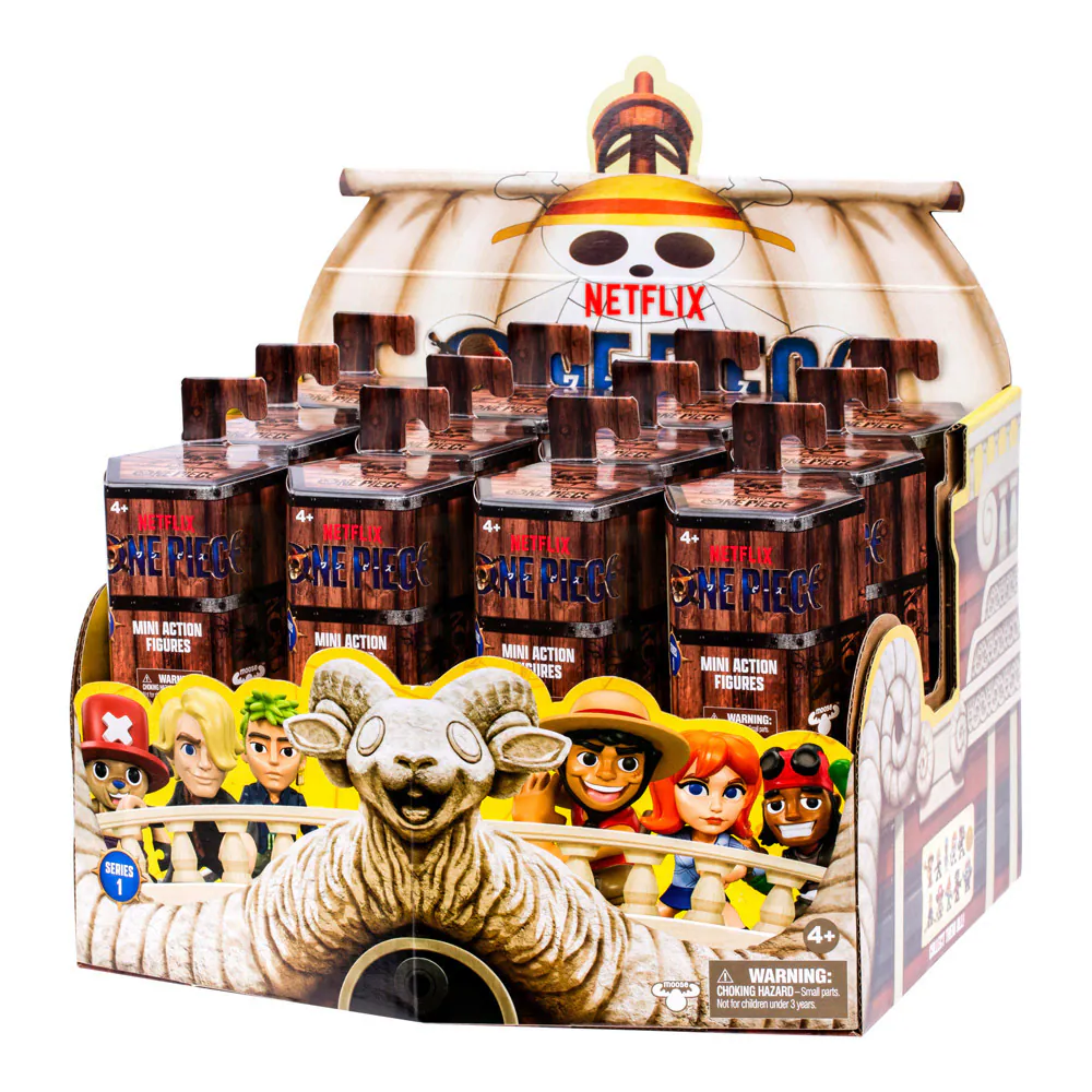 航海王-迷你可動公仔(隨機出貨)