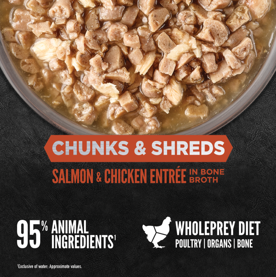 Orijen渴望 貓罐頭 主食罐．奢華鮮肉 三文魚+雞肉85g