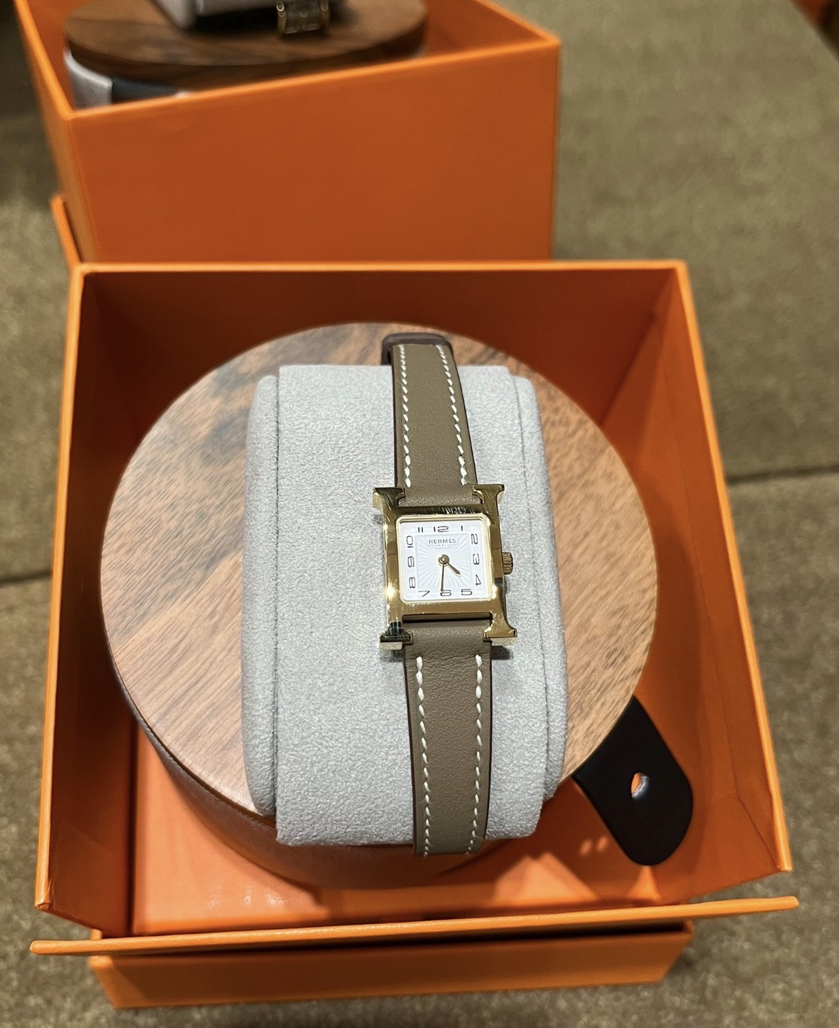 Heure H 21mm Etoupe cc