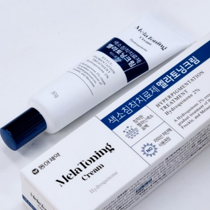 韓國東亞製藥 MelaToning Cream褪黑素祛斑祛雀班霜30g