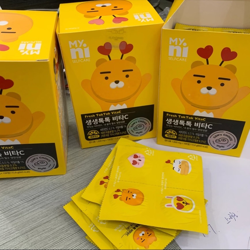 韓國 MYNI 萊恩維生C錠