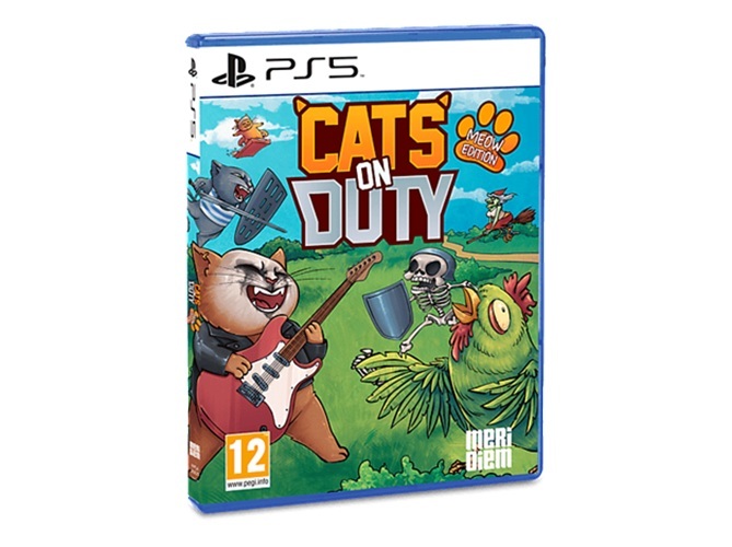 PS5 Cats on Duty