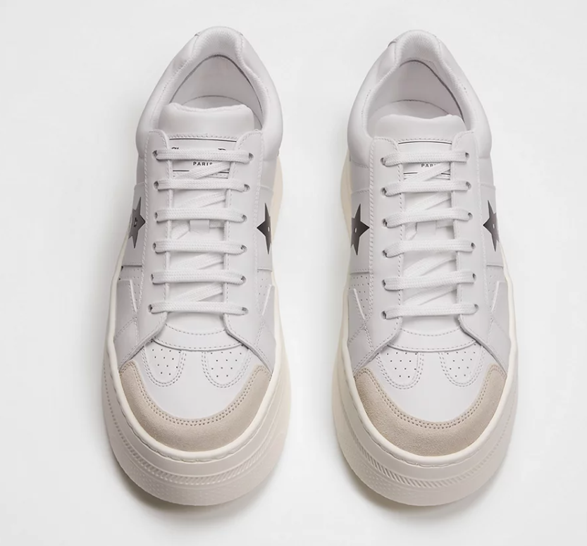 1TP0605-002 DIOR Star Platform Sneakers White #KCK413CLD_S19W (S-NB-E)