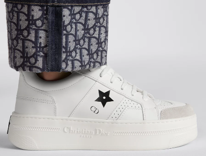 1TP0605-002 DIOR Star Platform Sneakers White #KCK413CLD_S19W (S-NB-E)