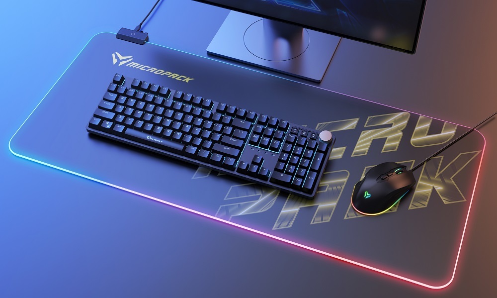 Micropack APOLLO RGB Backlit Gaming Mouse Pad GP-800
