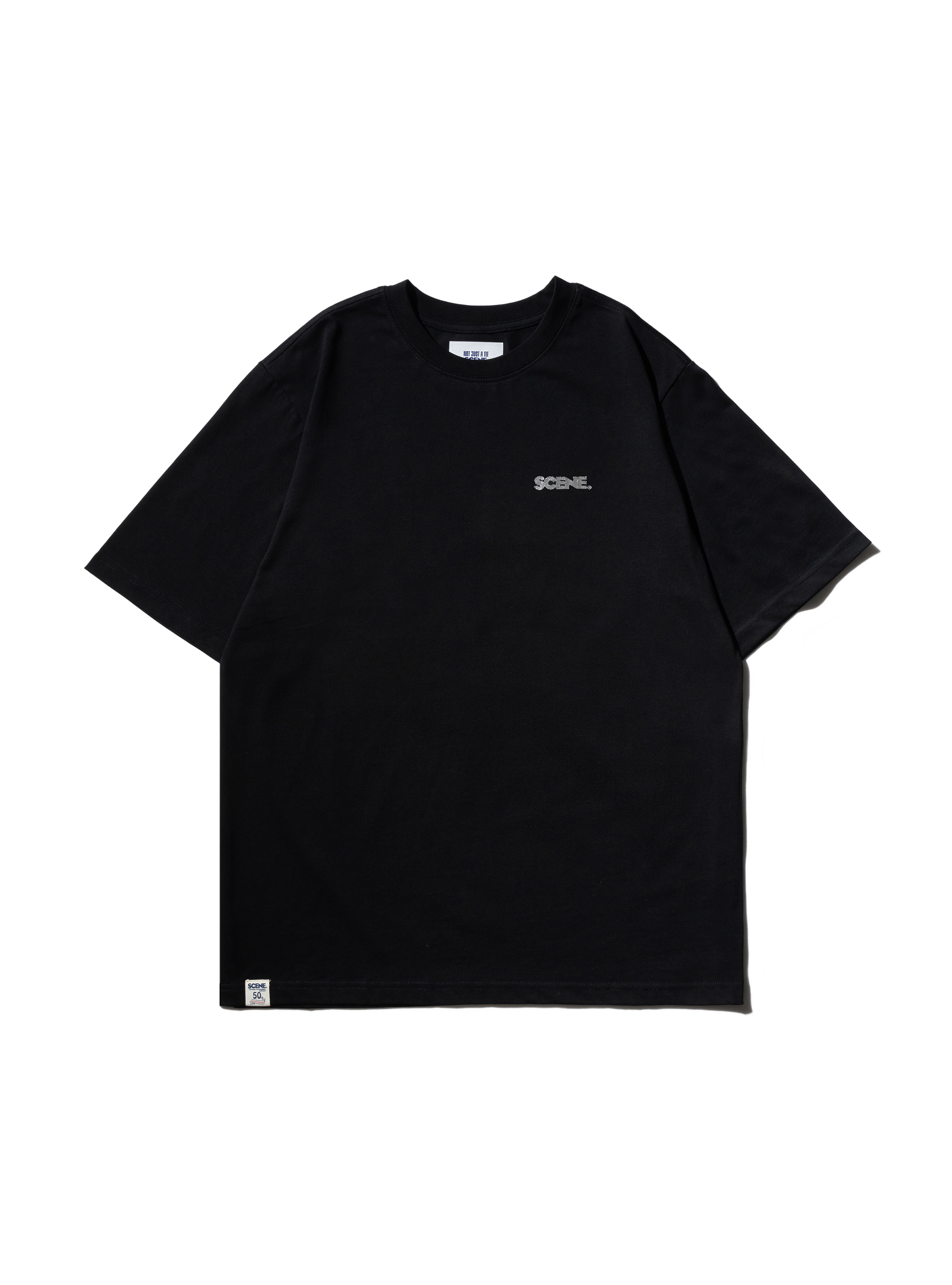 CLASSIC TEE_ BLACK // SLIVER