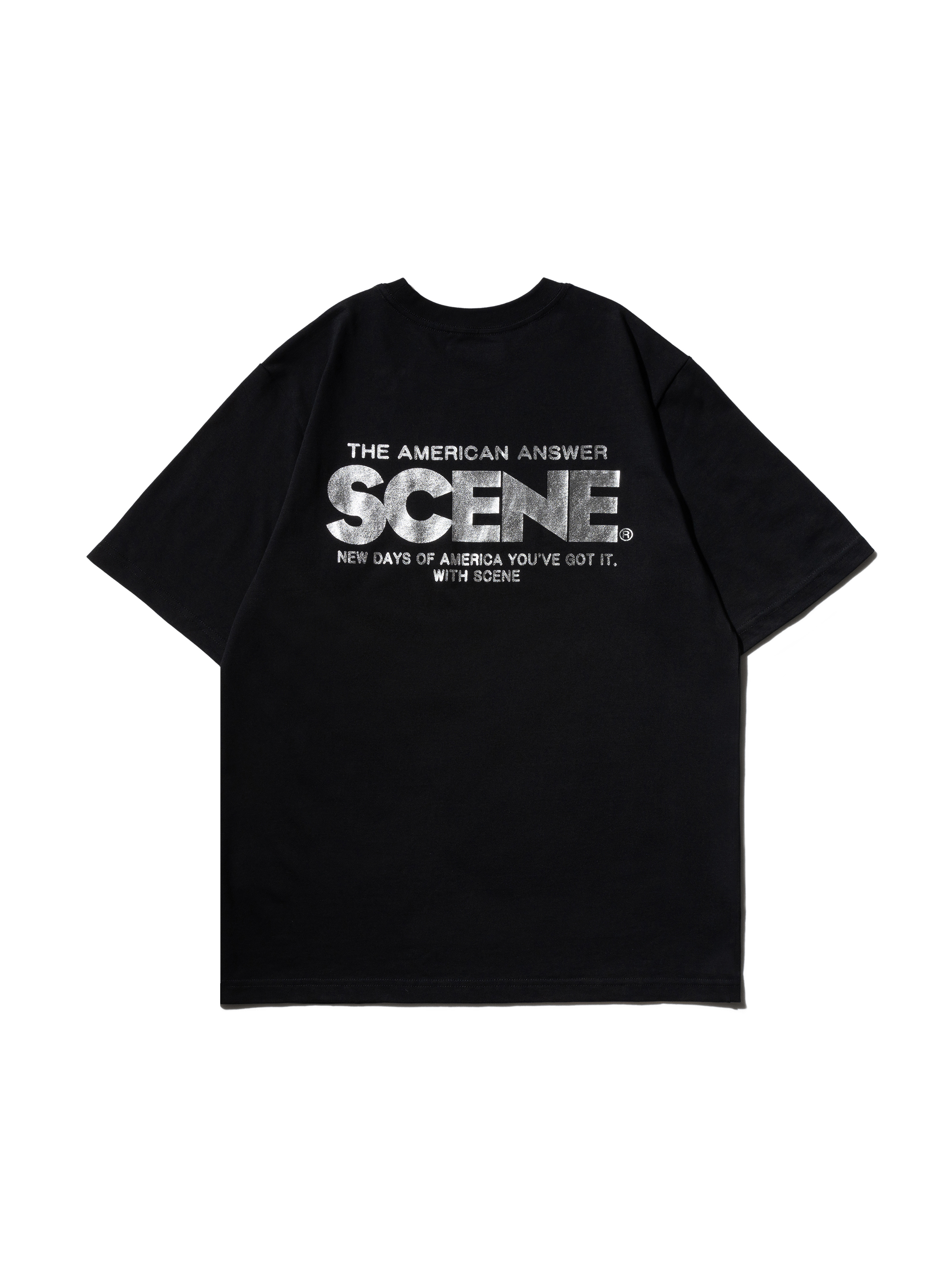 CLASSIC TEE_ BLACK // SLIVER